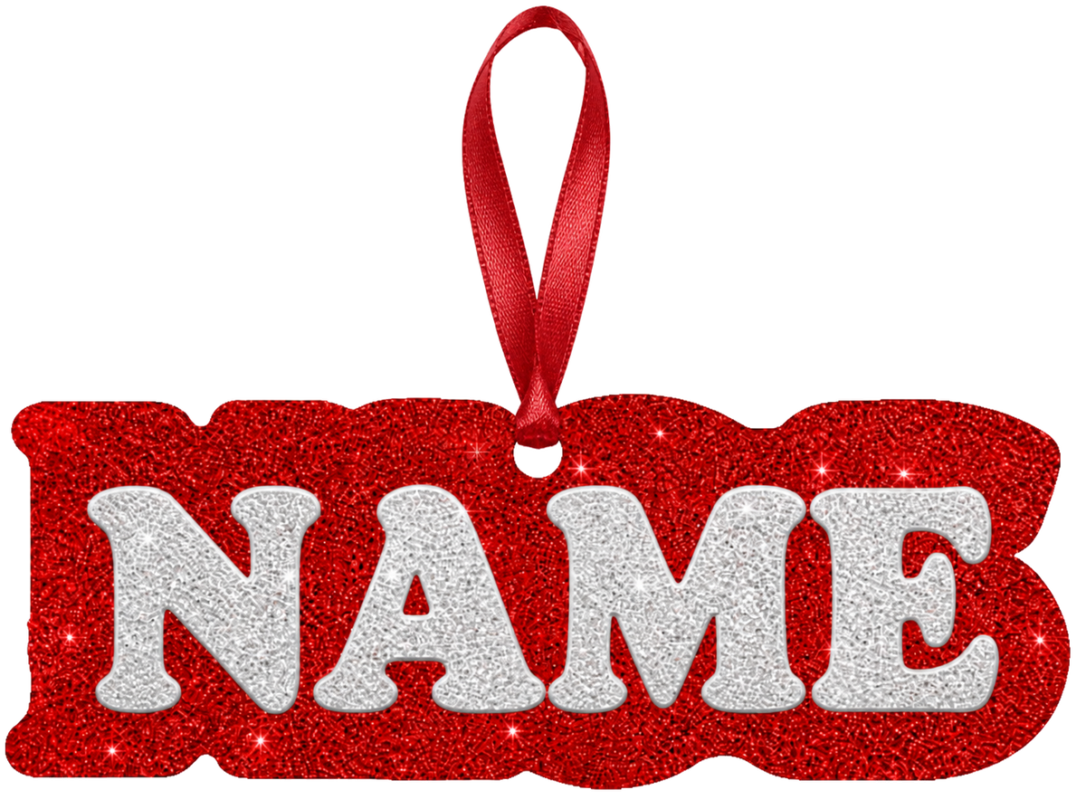 K.I.S.S. keepsake ornament back with optional name