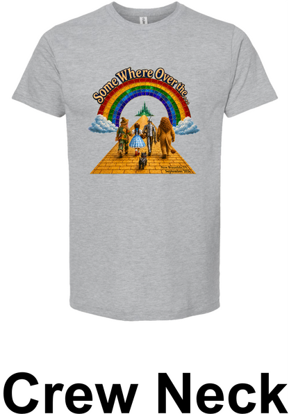 SOTR26 design on grey crew neck T-shirt